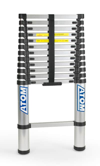 Atom Telescopic Ladder 3.8m — Telescopic